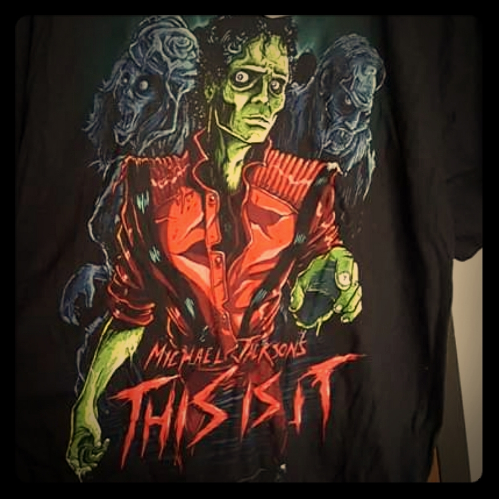 Michael Jackson this is it tee